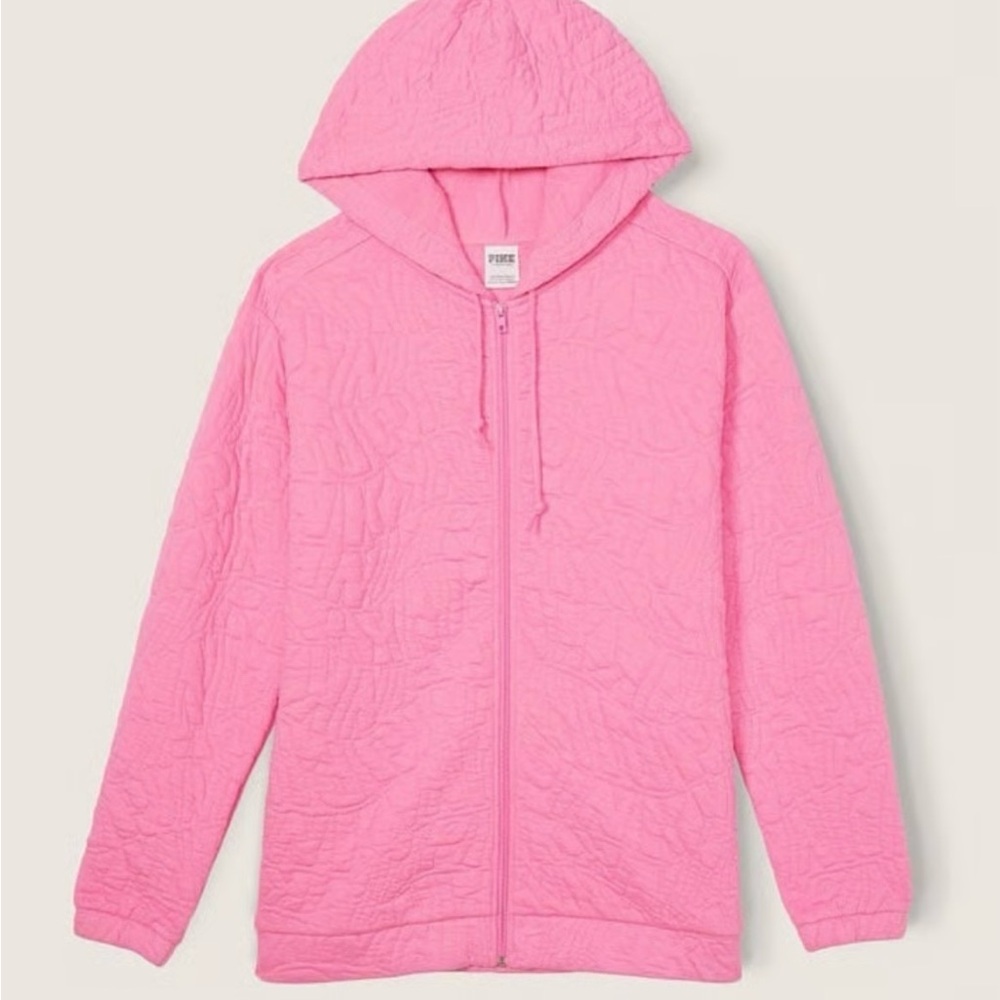 PINK Victoria's Secret Quilted Jacket 100% Cotton